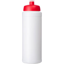 Load image into Gallery viewer, Baseline® Plus grip 750 ml sports lid sport bottle — White / Red (front)