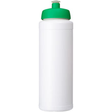 Load image into Gallery viewer, Baseline® Plus grip 750 ml sports lid sport bottle — White / Green (front)