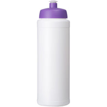 Load image into Gallery viewer, Baseline® Plus grip 750 ml sports lid sport bottle — White / Purple (front)