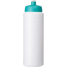 Load image into Gallery viewer, Baseline® Plus 750 ml bottle with sports lid — White / Aqua (front)