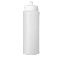 Load image into Gallery viewer, Baseline® Plus 750 ml bottle with sports lid — Transparent / White (front)
