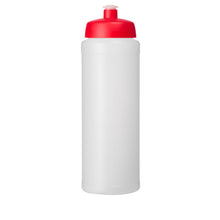 Load image into Gallery viewer, Baseline® Plus 750 ml bottle with sports lid — Transparent / Red (front)