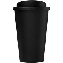Load image into Gallery viewer, Americano® Recycled 350 ml insulated tumbler — Black (front)