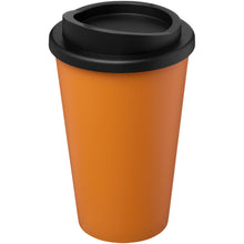Load image into Gallery viewer, Americano® Recycled 350 ml insulated tumbler — Orange / Black