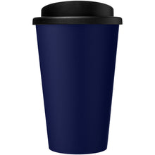 Load image into Gallery viewer, Americano® Recycled 350 ml insulated tumbler — Blue / Black (front)