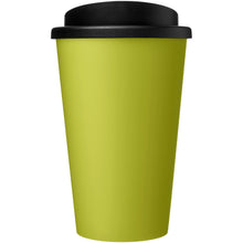 Load image into Gallery viewer, Americano® Recycled 350 ml insulated tumbler — Lime / Black (front)
