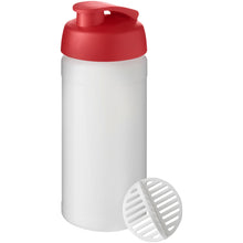 Load image into Gallery viewer, Baseline Plus 500 ml shaker bottle — Red / Frosted Clear