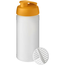 Load image into Gallery viewer, Baseline Plus 500 ml shaker bottle — Orange / Frosted Clear