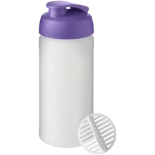 Load image into Gallery viewer, Baseline Plus 500 ml shaker bottle — Purple / Frosted Clear