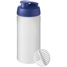 Load image into Gallery viewer, Baseline Plus 500 ml shaker bottle — Blue / Frosted Clear