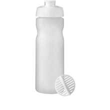 Load image into Gallery viewer, Baseline Plus 650 ml shaker bottle — White / Frosted Clear (front)
