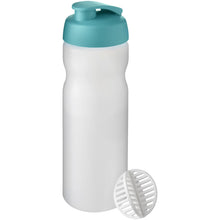 Load image into Gallery viewer, Baseline Plus 650 ml shaker bottle — Aqua / Frosted Clear