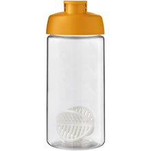Load image into Gallery viewer, H2O Active® Bop 500 ml shaker bottle — Orange / Transparent (front)