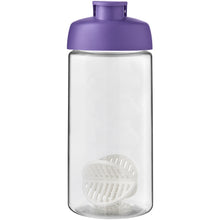 Load image into Gallery viewer, H2O Active® Bop 500 ml shaker bottle — Purple / Transparent (front)
