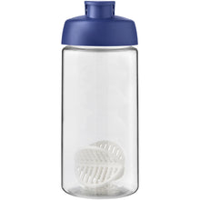 Load image into Gallery viewer, H2O Active® Bop 500 ml shaker bottle — Blue / Transparent (front)