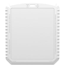 Load image into Gallery viewer, Thrym rectangular recycled plastic ice scraper — White (back)