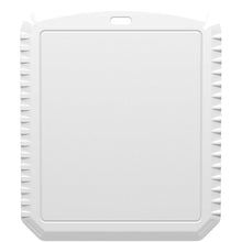 Load image into Gallery viewer, Thrym rectangular recycled plastic ice scraper — White (front)