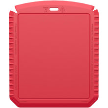 Load image into Gallery viewer, Thrym rectangular recycled plastic ice scraper — Red (back)