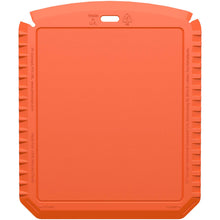 Load image into Gallery viewer, Thrym rectangular recycled plastic ice scraper — Orange (back)