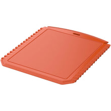 Load image into Gallery viewer, Thrym rectangular recycled plastic ice scraper — Orange