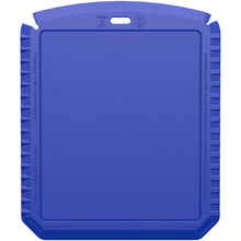 Load image into Gallery viewer, Thrym rectangular recycled plastic ice scraper — Blue (back)