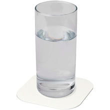 Load image into Gallery viewer, Lumin square coaster — White (detail 2)