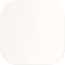 Load image into Gallery viewer, Lumin square coaster — White (front)