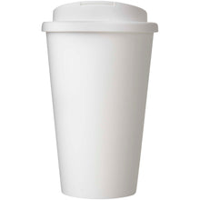 Load image into Gallery viewer, Brite-Americano® POP 350 ml insulated tumbler with spill-proof lid — White (front)