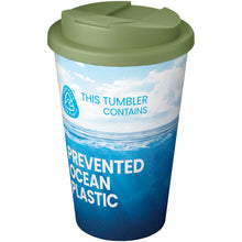 Load image into Gallery viewer, Brite-Americano® POP 350 ml insulated tumbler with spill-proof lid — Heather green