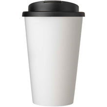Load image into Gallery viewer, Brite-Americano® POP 350 ml insulated tumbler with spill-proof lid — Black (front)