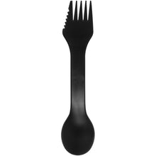 Load image into Gallery viewer, Epsy 3-in-1 spoon, fork, and knife — Black (back)