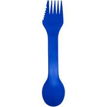 Load image into Gallery viewer, Epsy 3-in-1 spoon, fork, and knife — Blue (back)