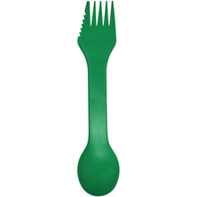 Load image into Gallery viewer, Epsy 3-in-1 spoon, fork, and knife — Green (back)