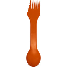 Load image into Gallery viewer, Epsy 3-in-1 spoon, fork, and knife — Orange (back)
