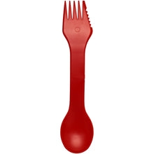 Load image into Gallery viewer, Epsy 3-in-1 spoon, fork, and knife — Red (front)