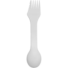 Load image into Gallery viewer, Epsy 3-in-1 spoon, fork, and knife — White (back)