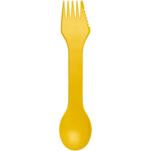 Load image into Gallery viewer, Epsy 3-in-1 spoon, fork, and knife — Yellow (front)