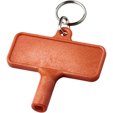 Load image into Gallery viewer, Largo plastic radiator key with keychain — Red