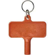 Load image into Gallery viewer, Largo plastic radiator key with keychain — Red (front)