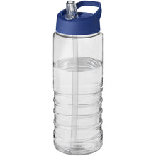 Load image into Gallery viewer, H2O Active® Treble 750 ml spout lid sport bottle — Transparent / Blue