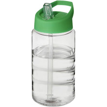 Load image into Gallery viewer, H2O Active® Bop 500 ml spout lid sport bottle — Transparent / Green