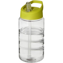 Load image into Gallery viewer, H2O Active® Bop 500 ml spout lid sport bottle — Transparent / Lime