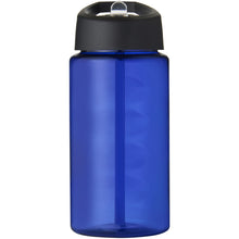 Load image into Gallery viewer, H2O Active® Bop 500 ml spout lid sport bottle — Blue / Black (front)