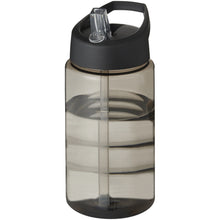 Load image into Gallery viewer, H2O Active® Bop 500 ml spout lid sport bottle — Charcoal / Black