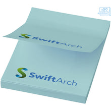 Load image into Gallery viewer, Sticky-Mate® A8 sticky notes 50x75mm — Light blue