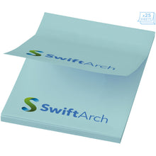 Load image into Gallery viewer, Sticky-Mate® A8 sticky notes 50x75mm — Light blue (detail)