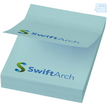 Load image into Gallery viewer, Sticky-Mate® A8 sticky notes 50x75mm — Light blue (detail 2)