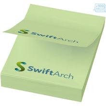 Load image into Gallery viewer, Sticky-Mate® A8 sticky notes 50x75mm — Mint green (detail 2)