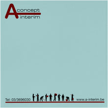 Load image into Gallery viewer, Sticky-Mate® sticky notes 75x75mm — Light blue (front)