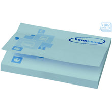 Load image into Gallery viewer, Sticky-Mate® A7 sticky notes 100x75mm — Light blue (detail 2)